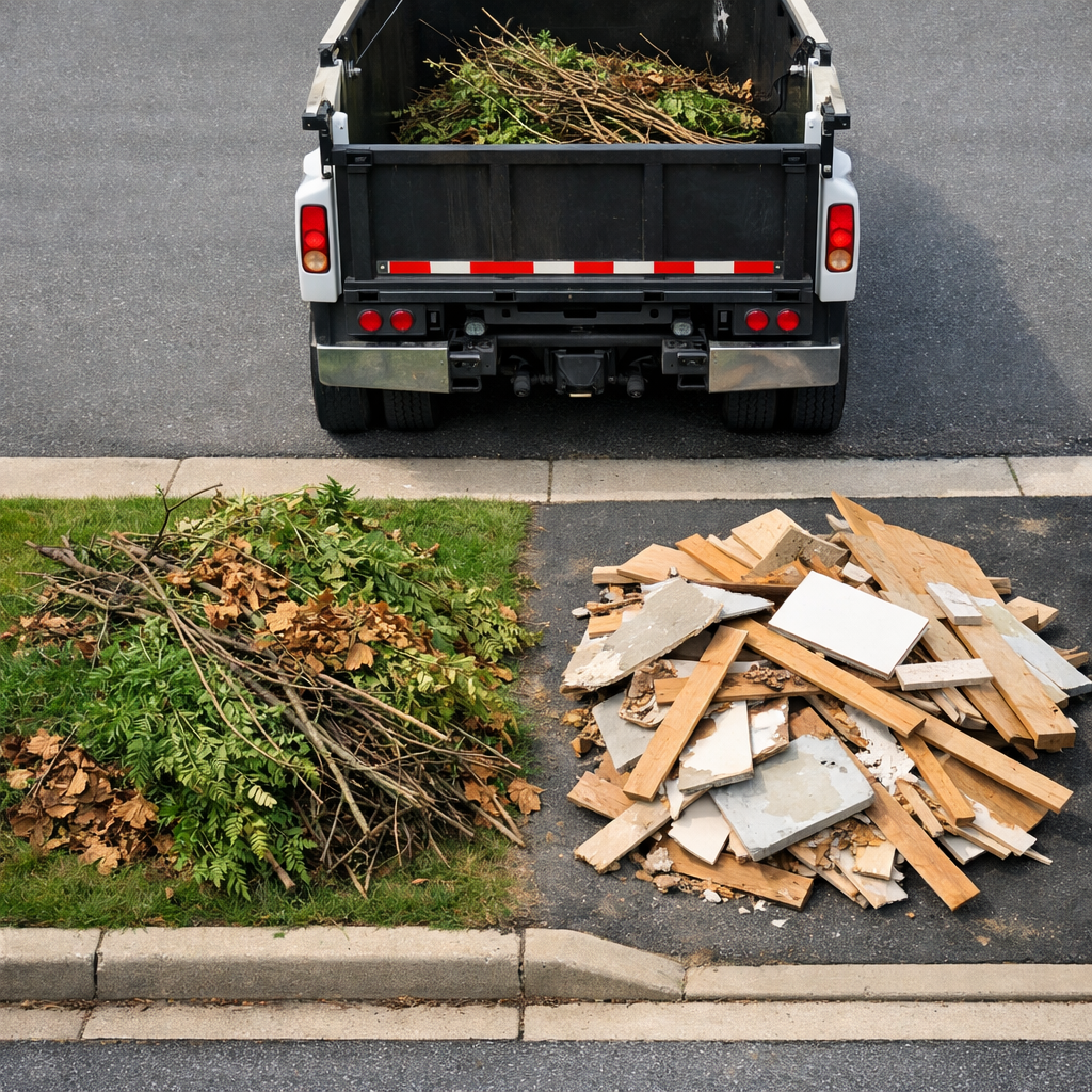 2026 Guide to Mixing Yard Waste and Construction Debris