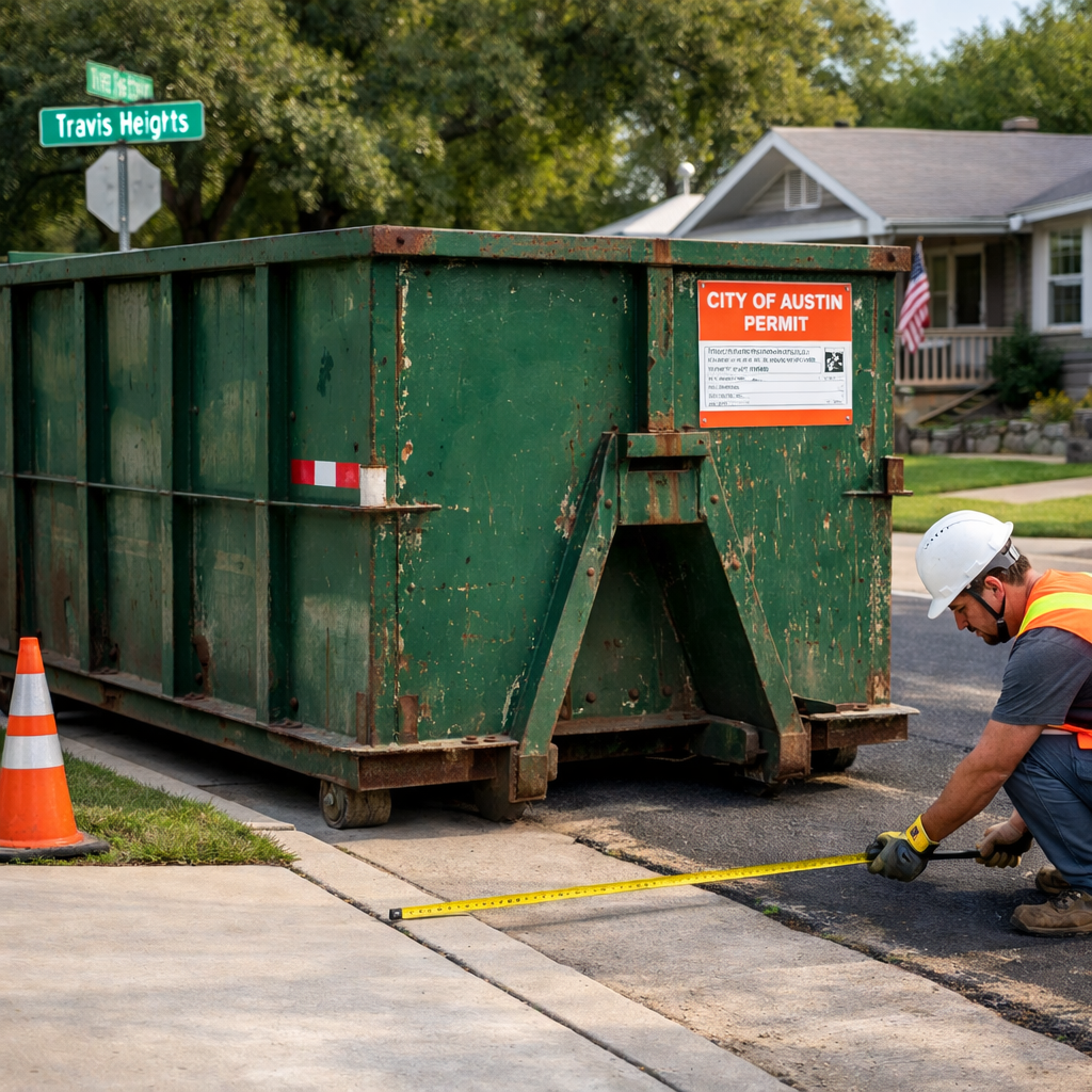 Avoid Fines: Austin Dumpster Permit and Placement Rules Made Simple
