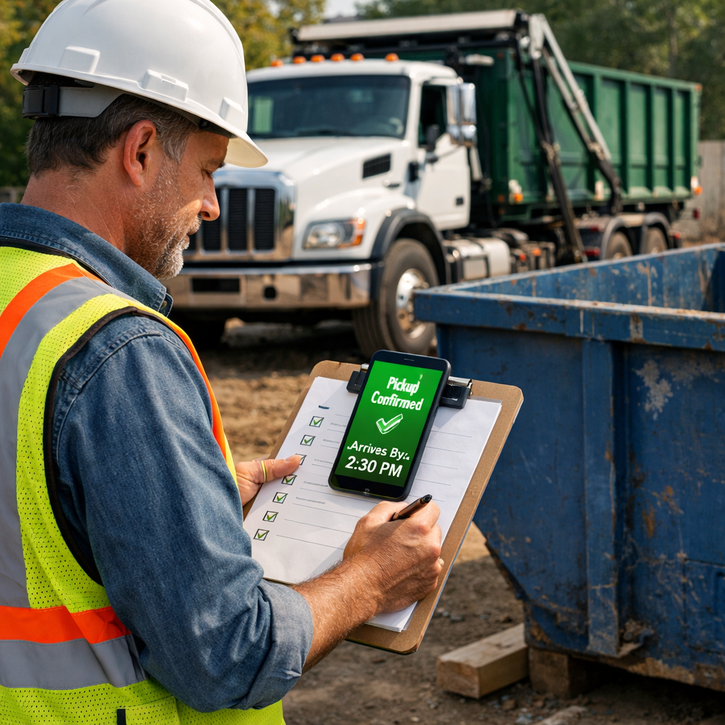 Contractor’s Checklist for Same-Day Dumpster Pickup and Reliable Turnarounds