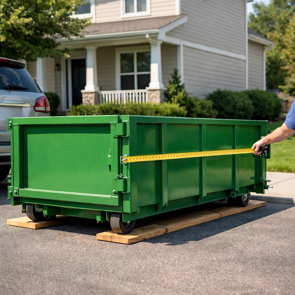 Driveway-Friendly Dumpster Rentals: Find the Right Size Near You