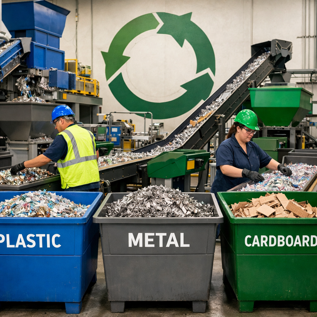 How manufacturers cut landfill waste with step-by-step closed-loop recycling