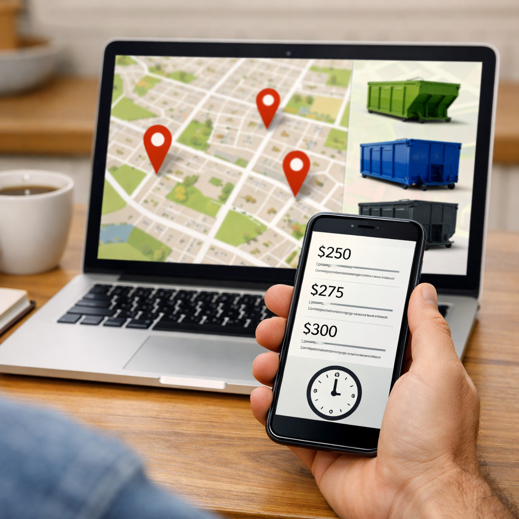 How to Get Multiple Dumpster Rental Quotes Locally, In Minutes