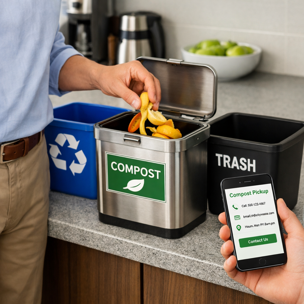 How to Set Up Office Composting: Who to Call First
