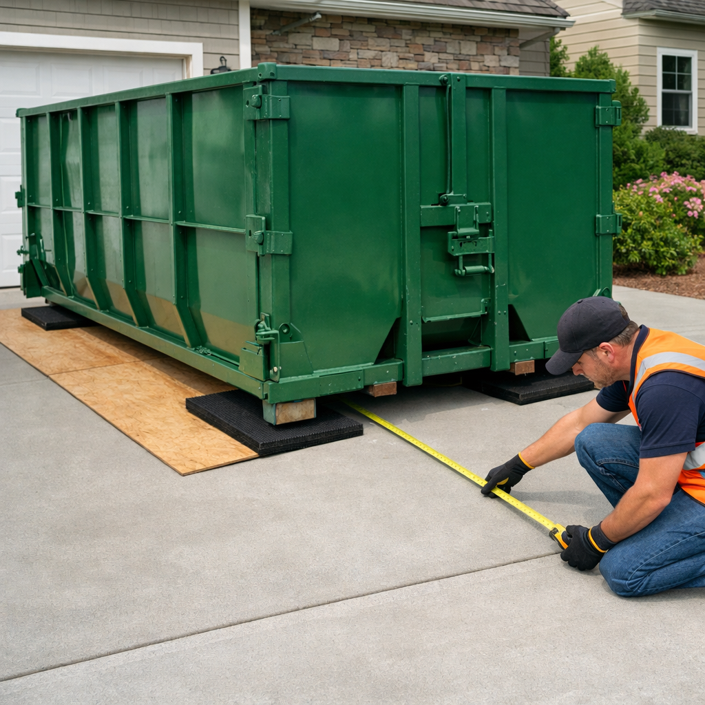 No-Driveway-Damage Guarantees Compared: Dumpster Companies Keeping Surfaces Safe