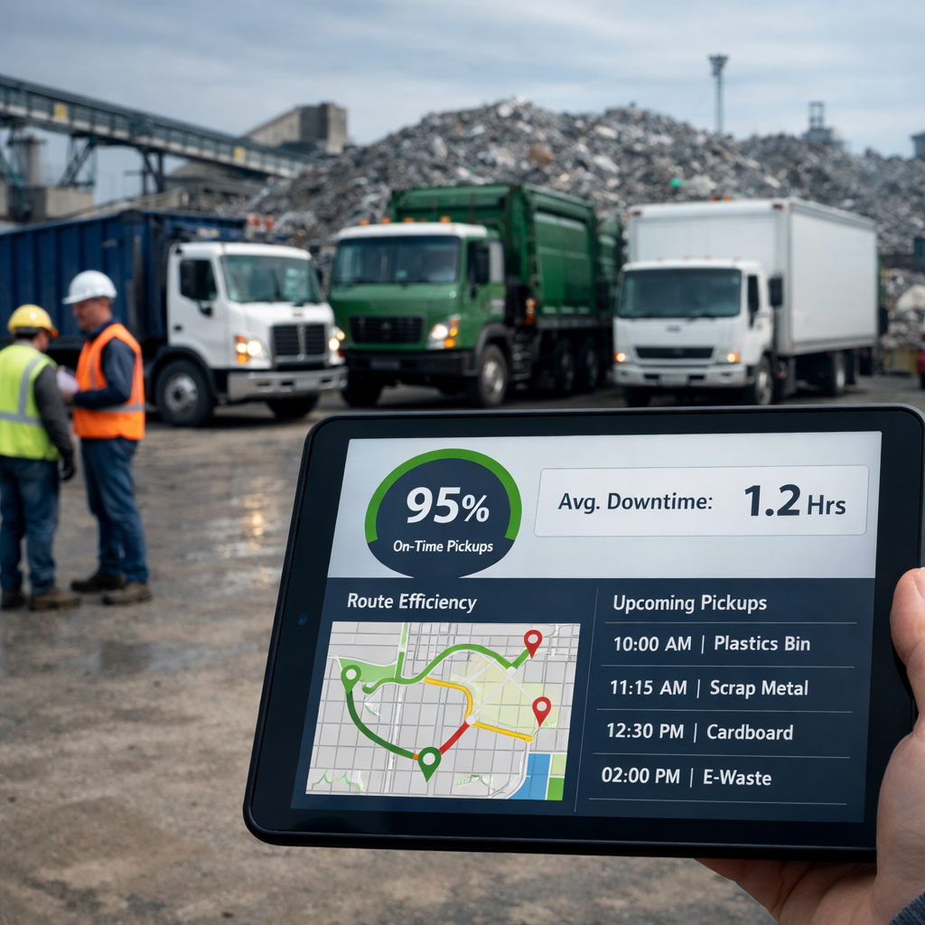 Waste Pickup Scheduling KPIs That Cut Facility Downtime In 2026